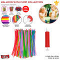 40 Pcs Magic Bunch Of Balloons With Mini Pump Play Together Balloon Rapid Fill Multi color Small Balloon For Kids Children Fun Time With Your Friends & Family (ASSORTED COLORS). 