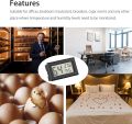 Advanced Mini Digital Thermometer Hygrometer Indoor Room Temperature Humidity Meter Convenient LCD Temperature Sensor Humidity Tester For Egg Incubator , Room , Reptile. 