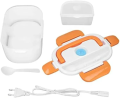 Electric Lunch Box Tiffin Box Electronic Heating Lunch Box Portable Electric Food Warmer for Office / School. 