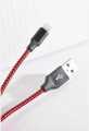 iPhone Data Cable 3m, Premium Nylon Double Layer, USB to Lightning, Durable Charging and Data Transfer. 