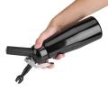 500mL Black Aluminum Whipped Dessert Cream Butter Dispenser Whipper Foam Maker. 