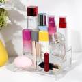 Acrylic Riser Display Shelf Clear Cupcake Stand Holder Dessert Shelf 3 Tier Shelf for Cosmetics. 