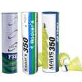 Pack Of 6 Yonex Mavis 350,Mavis 500 Mavis 7 ,Badminton Shuttle Mavis 350 Yellow and White , Shuttle For Beginner , Yellow Colour Shuttle For Intermediate and Beginners for Outdoor, Indoor Badminton Sport. 