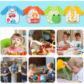 New High Quality Long Sleeve Waterproof Baby Bibs, Full Protection Feeding Smock for Toddlers, Soft Art and Eating Apron, Dribble Bandana Scarf, Durable Baby Clothing for Boys and Girls, Perfect for Mealtime and Creative Activities. 