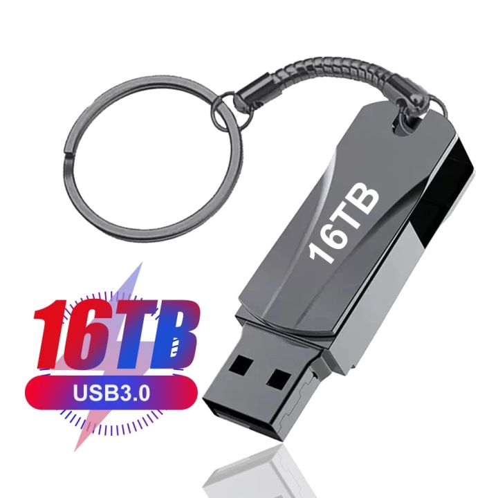 Super Usb 3.0 16TB Metal Pen Drive 8TB 4TB Cle Usb Flash Drives 2TB Pendrive Portable SSD Memoria Usb Flash Stick