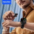 RW37 HainoTeko Germany SmartWatch Buds With Large Screen Round Shape AMOLED Display. 