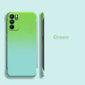 Sroof Case For OPPO Reno 6 4G OPPO Reno 6 Pro New Half-wrapped Ultra-thin Gradient Halo Two-color Skin Feel Bezel-less Phone Case Back Cover. 