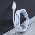 Original OPPO VOOC 4A Micro USB Rapid 1 Meter Cable Data Cable 1M 1 Meter Super Quick Charge Cable Micro USB for OPPO F5/ F7/ F9/ F11/ &  All Oppo Models - Oppo Vooc Cable. 