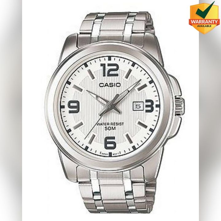 Original Casio - MTP-1314D-7AVDF - Stainless Steel Watch for Men