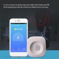 Smart ZigBee PIR Motion Sensor Support Tuya Smart Life APP IFTTT for  Echo 2Nd Plus Work with Tuya Platform Hub. 