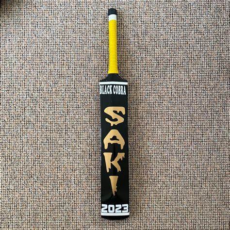 Tap ball Cricket Bat/Saki Cricket Bat/Wooden Handle/long bat/2024 Edition