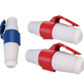 1Set Coupler Industrial Plug Socket Movable Connector 3Pin 4Pin 5Pin 16A 32A IP44 Waterproof Male Female Electrical Connection. 