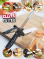 Clever Cutter - 2 in 1 Superior Quality Kitchen Knife with Spring Action - Clever Cutter. 