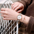 The student new watch women's ins small square lattice gift Fan Korean Japanese digital scale silent watch is for exclusive use of the exam. 