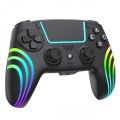 HS-PS5230W RGB Wireless Controller for PS5 /PS5 SLIM /PS5 PRO /PC (BLACK). 