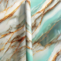 Marble Sheet - Marble Sheet Sticker - Marble sheet for kitchen - 60cm x 100cm/200Cm Marble Sheet Texture Design PVC Waterproof Self adhesive Wallpaper Sticker sheet Furniture New Skin Kitchen Cab Sheets / wallpaper for kitchen Available ( Different Sizes). 