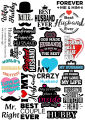 Best Husband Ever Sticker Pack Of 21 Romantic Hubby & Wifey Love Quotes Sticker Hubby & Wifey Aesthetic Stickers Romantic Marriage Slogans for Laptops & Mobiles Stickers 2inchx3inch each sticker size I Love My Awesome Husband Sticker Soulmate Stickers. 