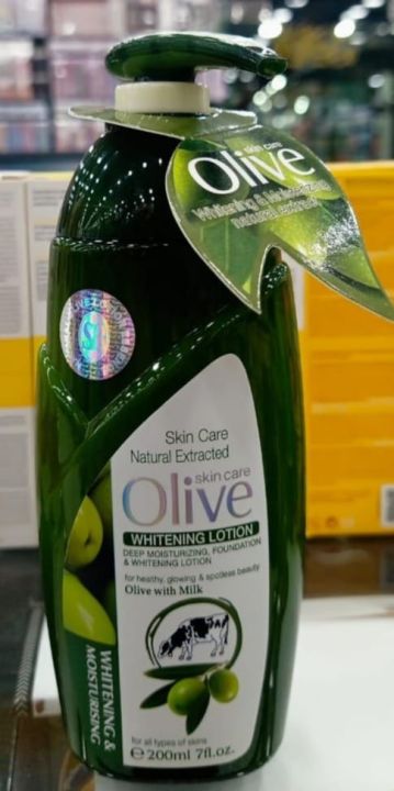 Olive%20Skin%20Care%20Whitening%20Lotion%20Deep%20Nourishment%20with%20Brightening%20Care%20(200ml)%20-%20Image%204