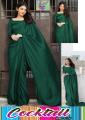 Silk Saree for Women, Ready-to-Wear Stitched Traditional Dress. 