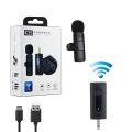 100% Original K35 Wireless Microphone 3.55mm Microphone For Mobile, DSLR Camera, Speaker, PC Laptop, Amplifier, and Other Bluetooth Audio Devices K35 Wireless Mic For Recording, Live Interviews, Live Streaming, Vlogging, Vlog Collar Mic. 