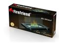 Firefriend DF6500 Biofireplace with Stainless Steel Burner,Glass Panels,Flame Extinguisher,Rectangular,Bioethanol Black. 