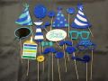 Pack of 15 Pcs  Birthday photo Prop -  Birthday Party Photoprops ( Birthday Photoprop ). 