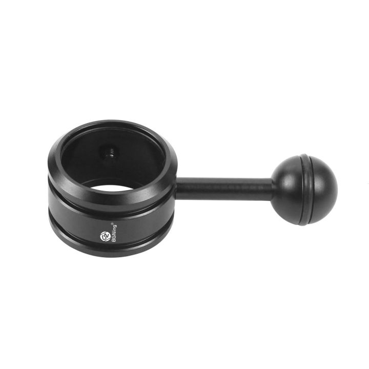 【All Of Me】Diving 1" Ball Head to Ys Head Clip / Flashlight Ballhead Clamp Fixed Clip for Gopro for Light Underwater Diving