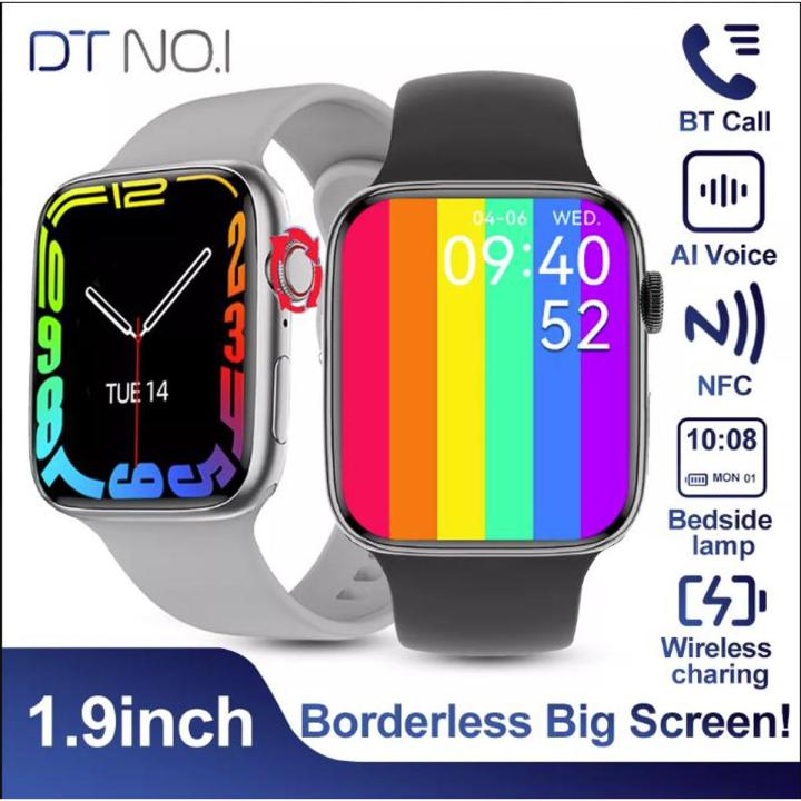 DT No 1 Smart Watch-45MM-Black Edge to Edge Display