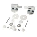 Toilet Soft Close Hinges Seat Hinge Replacement Traditional Contemporary Toilet Lid Hinges Fixing Connector Bathroom Accessories. 