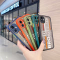 dienya For Realme GT Neo Flash Case Fashion Tide Cool Simple Word Pattern Thin Side Square Edge New Design Shockproof Frosted Transparent Hard Phone Cases Silicone Casing Full Cover Camera Protection Softcase Boy. 