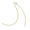 Anime Tokyo Revengers Hanma Shuji Earrings For Women Gold Color Long Chain Tassel Pendant Ear Stud Cosplay Props Jewelry Gift. 