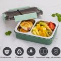 2 Compartment Leak Proof Insulated Stainless Steel BPA Free Insulated Lunch/Tiffin Box with Removable Inner Plate for Women and Men Office, Kids to School, Tiffin Boxes, Lunch Box. 