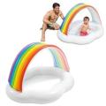 INTEX Swim Centre Family Pool with Seats  rainbow cloud in Length Width Height ). 