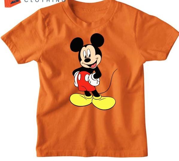 Mickey Mouse Fine Jersey Printed Tshirt for kids ,Boys and Girls