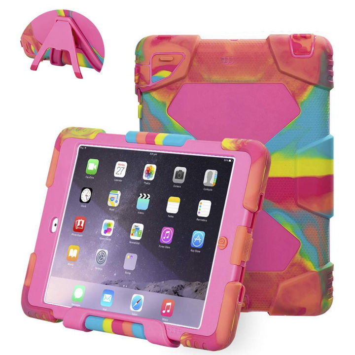 Aceguarder%20iPad%20Mini%204%20(4th%20GenerationP)%20Case%20New%20Design%20Rainproof%20Dirt%20proof%20Shockproof%20Cover%20Case%20With%20Stand%20Super%20Protection%20for%20iPad%20Mini%204%20-%20Multicolour%20-%20Image%203