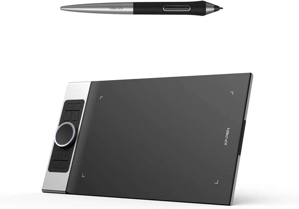 XP-PEN Deco Pro Medium Graphics Drawing Tablet with XP-PEN PA1