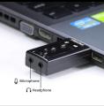 USB 2.0 to 7.1-Channel Virtual USB 3D Stereo Audio Adapter External Sound Card with 3.5 mm Audio and Microphone Ports, Internal Amplifier and Volume Controls. 