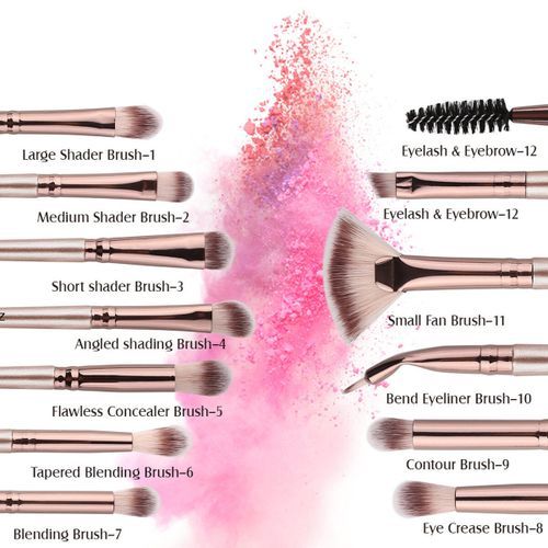 Zoreya%2012pcs%20Best%20Makeup%20Brushes%20With%20Many%20Different%20Brushes%20Variety%20%20Including%20Eyes%20Brushes%20Best%20For%20Home%20Makeup%20-%20Image%203