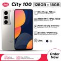 Itel CITY 100 Smartphone - Ultra-Slim Unibody Design, Vibrant 90Hz Display, AI-Powered Camera, Android 14. 