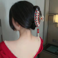 Metal Hair Claw Clips Beautiful Colorful Large Metal Hair Clips Ancient Chinese Nonslip Hanfu Hair Accessories for Women Girls Curly Hair Hanfu Complementary Fashion Accessories. 