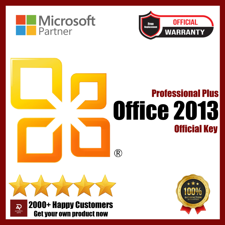 Microsoft Office 2013 Pro Plus Official License Key Lifetime Activation