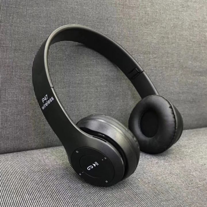 P47 Wireless Bluetooth Foldable Headset With Microphone FOR All cell phones and laptop use