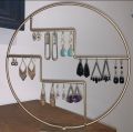 Geometric Earring Stand, Earring Display, Jewelry Organizer, Earring Holder, Customized by Dhudhi Mart. 
