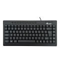 Banda K1000 Multimedia Wired Keyboard – Compact USB Waterproof Keyboard with Ergonomic Design, Arabic/English Layout, for Laptop & PC. 