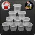 Disposable Dip Sauce Containers with Lid 50pcs 30ml 1oz. 