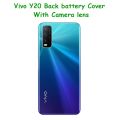 Vivo Y20 Back Battery Cover Rear Door Housing Case, Back Panel for Vivo Y20 with Camera Lens. 