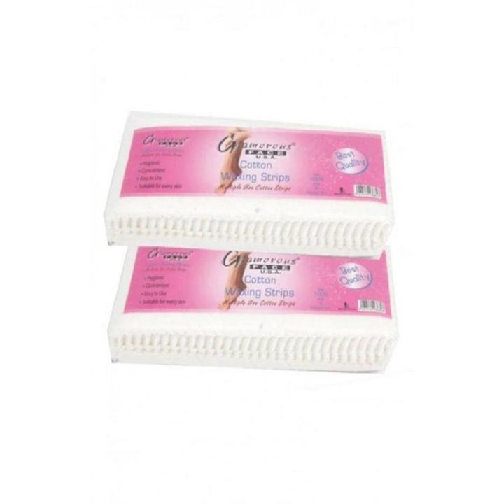 Pack of 2 - Cotton Wax Strip - Large