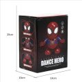 Dancing Spider Man Dance Hero Toys Dancing Robot with Light Music Dancing for Boy Girls Kids Children Gift. 
