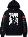 Anime Naruto Itachi Figures Hoodies Akatsuki Red Cloud 3D Print Pullover Sweatshirt Female Battle Tracksuit Casual Outerwear Men. 