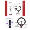 JMARY Blogger Set LED -PRO Ring light 3 Mobile Holder Live With Remote 30CM 35CM 45CM 53CM. 